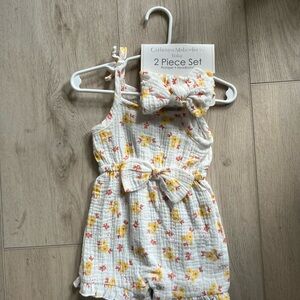 Catherine Malandrino Baby Floral 2-Piece Set